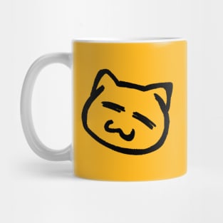 Cat smile, toddler artstyle Mug